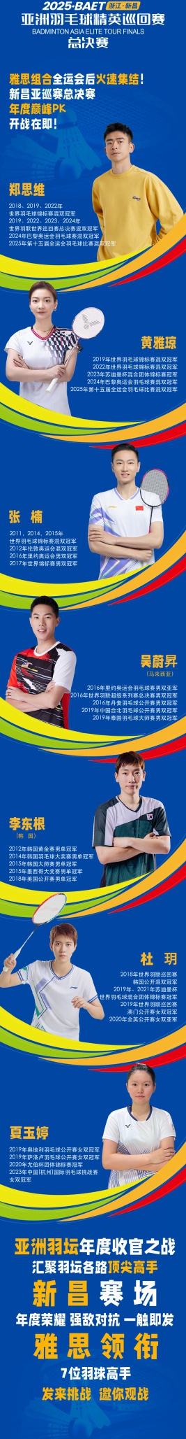 2025亚洲羽毛球精英巡回赛