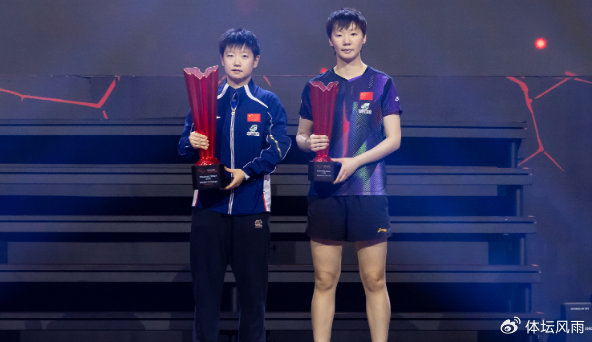 孙颖莎新加坡大满贯卫冕 成为乒坛首位五冠王