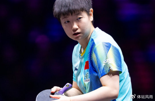 孙颖莎新加坡大满贯卫冕 成为乒坛首位五冠王